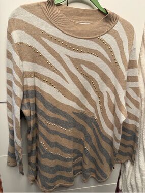 Alfred Dunner animal print sweater